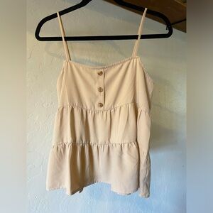 Paper Crane spaghetti strap size small